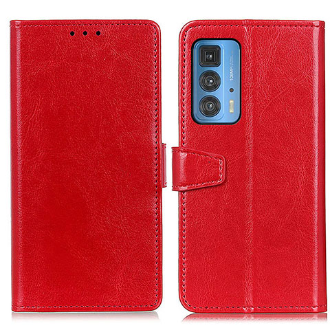 Handytasche Stand Schutzhülle Flip Leder Hülle A06D für Motorola Moto Edge S Pro 5G Rot