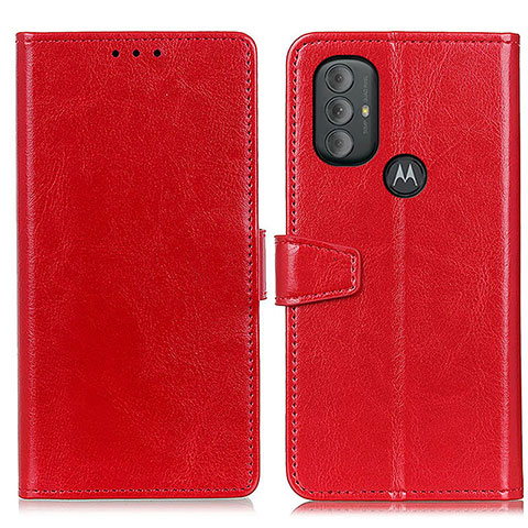 Handytasche Stand Schutzhülle Flip Leder Hülle A06D für Motorola Moto G Play Gen 2 Rot