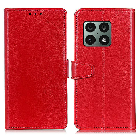 Handytasche Stand Schutzhülle Flip Leder Hülle A06D für OnePlus 10 Pro 5G Rot