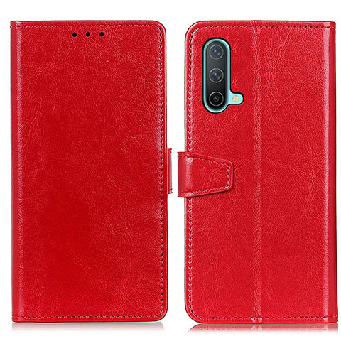 Handytasche Stand Schutzhülle Flip Leder Hülle A06D für OnePlus Nord CE 5G Rot