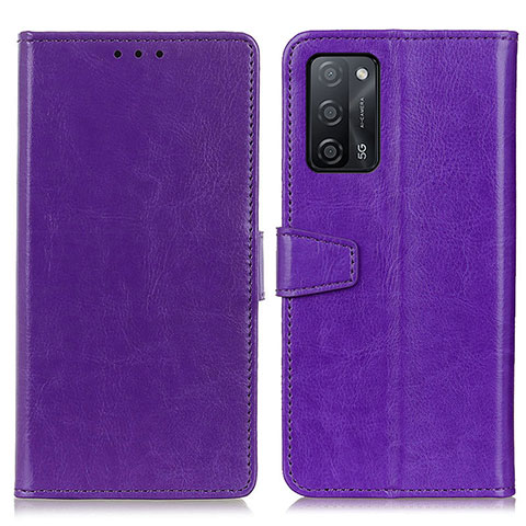 Handytasche Stand Schutzhülle Flip Leder Hülle A06D für Oppo A55 5G Violett