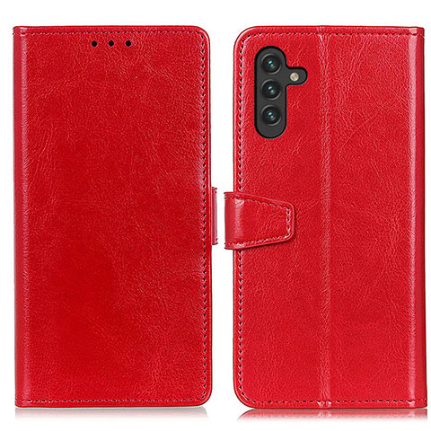 Handytasche Stand Schutzhülle Flip Leder Hülle A06D für Samsung Galaxy A04s Rot