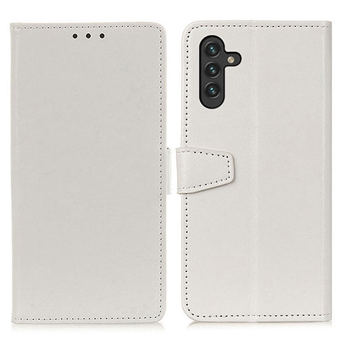 Handytasche Stand Schutzhülle Flip Leder Hülle A06D für Samsung Galaxy A13 5G Weiß