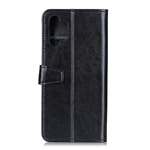 Handytasche Stand Schutzhülle Flip Leder Hülle A06D für Samsung Galaxy A32 4G Schwarz