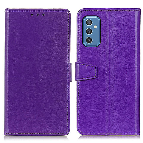 Handytasche Stand Schutzhülle Flip Leder Hülle A06D für Samsung Galaxy M52 5G Violett