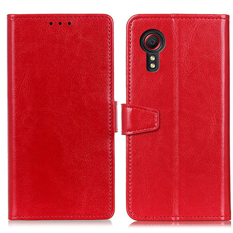 Handytasche Stand Schutzhülle Flip Leder Hülle A06D für Samsung Galaxy XCover 5 SM-G525F Rot