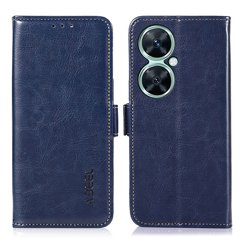 Handytasche Stand Schutzhülle Flip Leder Hülle A07D für Huawei Nova 11i Blau