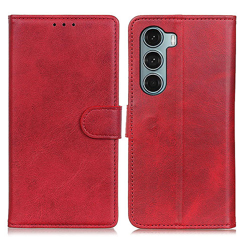 Handytasche Stand Schutzhülle Flip Leder Hülle A07D für Motorola Moto Edge S30 5G Rot