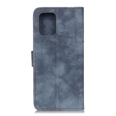 Handytasche Stand Schutzhülle Flip Leder Hülle A07D für Motorola Moto G100 5G Blau