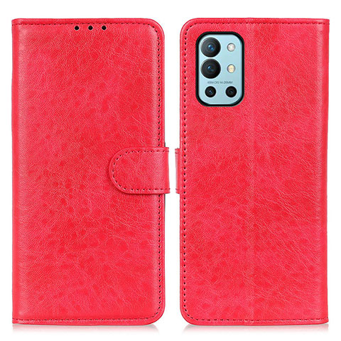 Handytasche Stand Schutzhülle Flip Leder Hülle A07D für OnePlus 9R 5G Rot