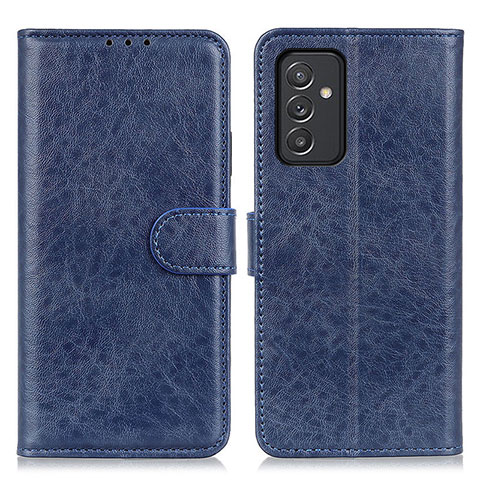 Handytasche Stand Schutzhülle Flip Leder Hülle A07D für Samsung Galaxy A15 4G Blau