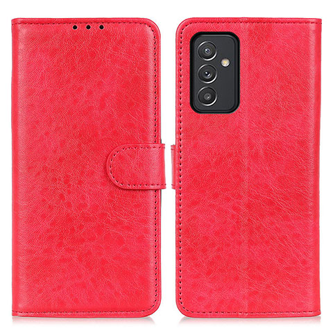 Handytasche Stand Schutzhülle Flip Leder Hülle A07D für Samsung Galaxy A15 LTE Rot