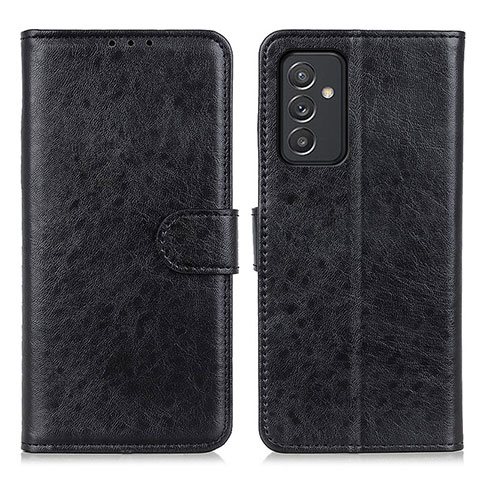 Handytasche Stand Schutzhülle Flip Leder Hülle A07D für Samsung Galaxy A25 5G Schwarz