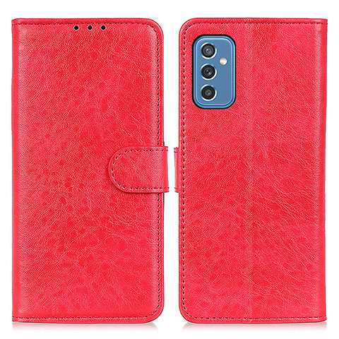 Handytasche Stand Schutzhülle Flip Leder Hülle A07D für Samsung Galaxy M52 5G Rot