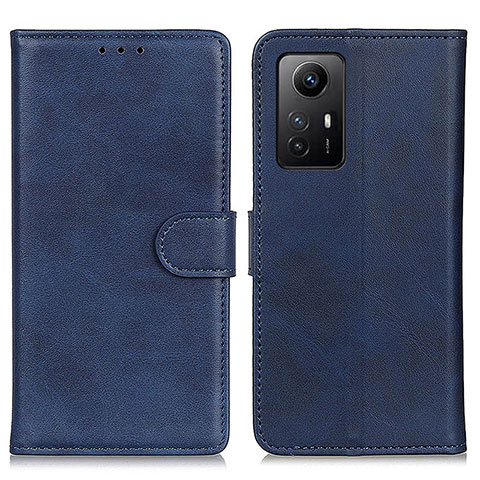 Handytasche Stand Schutzhülle Flip Leder Hülle A07D für Xiaomi Redmi Note 12S Blau