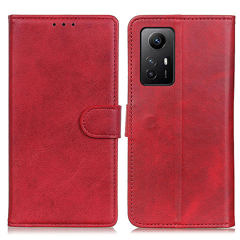 Handytasche Stand Schutzhülle Flip Leder Hülle A07D für Xiaomi Redmi Note 12S Rot