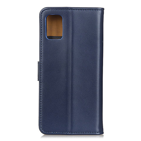 Handytasche Stand Schutzhülle Flip Leder Hülle A08D für Motorola Moto Edge S 5G Blau