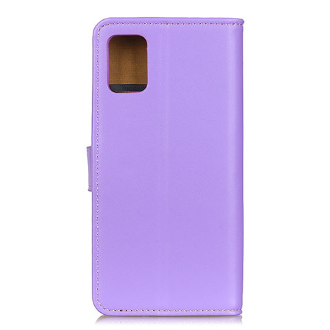 Handytasche Stand Schutzhülle Flip Leder Hülle A08D für Motorola Moto G100 5G Violett