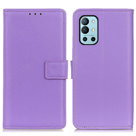 Handytasche Stand Schutzhülle Flip Leder Hülle A08D für OnePlus 9R 5G Violett