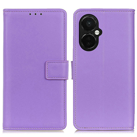 Handytasche Stand Schutzhülle Flip Leder Hülle A08D für OnePlus Nord CE 3 Lite 5G Violett