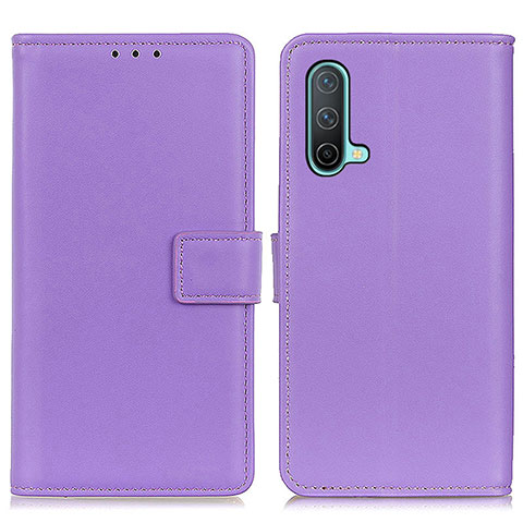 Handytasche Stand Schutzhülle Flip Leder Hülle A08D für OnePlus Nord CE 5G Violett