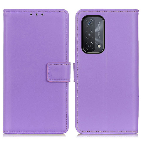 Handytasche Stand Schutzhülle Flip Leder Hülle A08D für OnePlus Nord N200 5G Violett