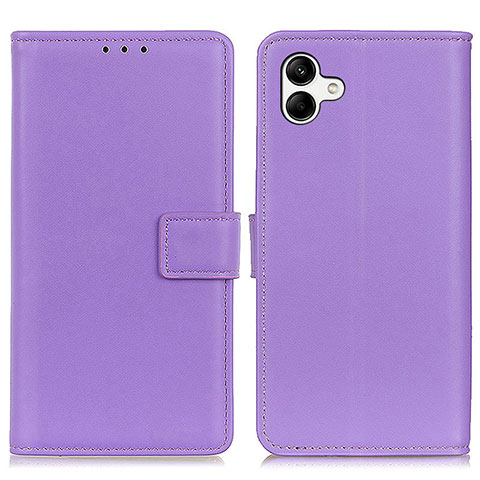 Handytasche Stand Schutzhülle Flip Leder Hülle A08D für Samsung Galaxy A04 4G Violett