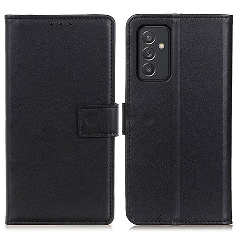 Handytasche Stand Schutzhülle Flip Leder Hülle A08D für Samsung Galaxy A15 4G Schwarz