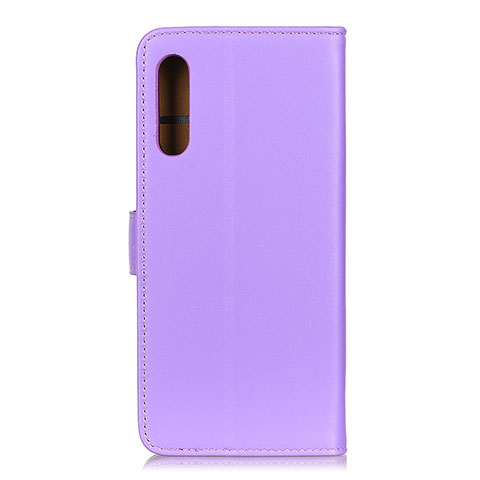 Handytasche Stand Schutzhülle Flip Leder Hülle A08D für Samsung Galaxy A41 SC-41A Violett