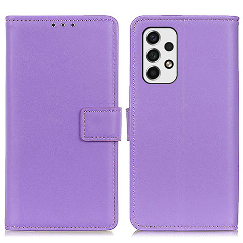 Handytasche Stand Schutzhülle Flip Leder Hülle A08D für Samsung Galaxy A53 5G Violett