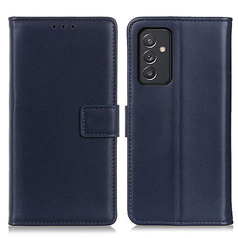 Handytasche Stand Schutzhülle Flip Leder Hülle A08D für Samsung Galaxy A55 5G Blau