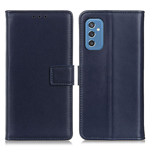 Handytasche Stand Schutzhülle Flip Leder Hülle A08D für Samsung Galaxy M52 5G Blau