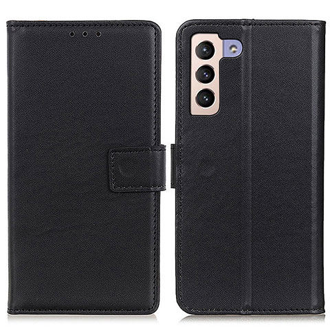 Handytasche Stand Schutzhülle Flip Leder Hülle A08D für Samsung Galaxy S21 FE 5G Schwarz