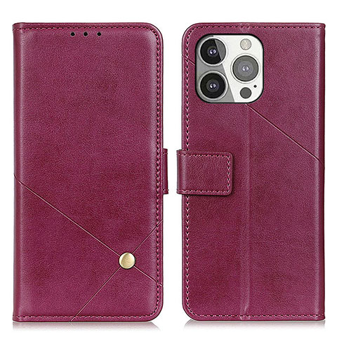 Handytasche Stand Schutzhülle Flip Leder Hülle A09 für Apple iPhone 14 Pro Max Violett