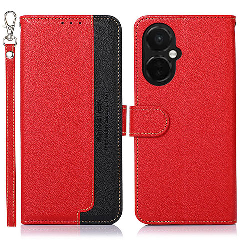 Handytasche Stand Schutzhülle Flip Leder Hülle A09D für OnePlus Nord N30 5G Rot