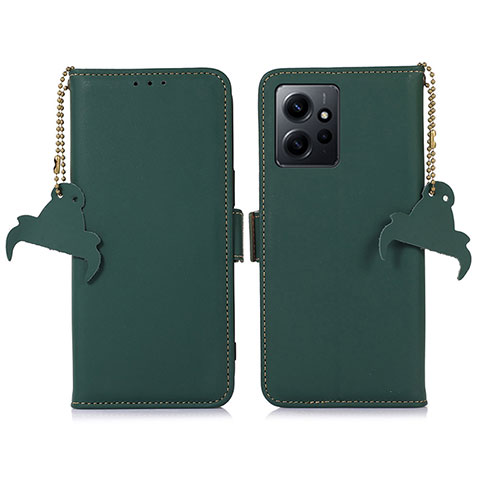 Handytasche Stand Schutzhülle Flip Leder Hülle A11D für Xiaomi Redmi Note 12 4G Braun