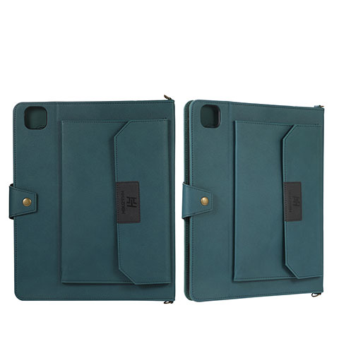 Handytasche Stand Schutzhülle Flip Leder Hülle AD1 für Apple iPad Pro 11 (2020) Grün