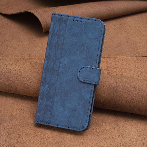 Handytasche Stand Schutzhülle Flip Leder Hülle B01F für Motorola Moto G13 Blau