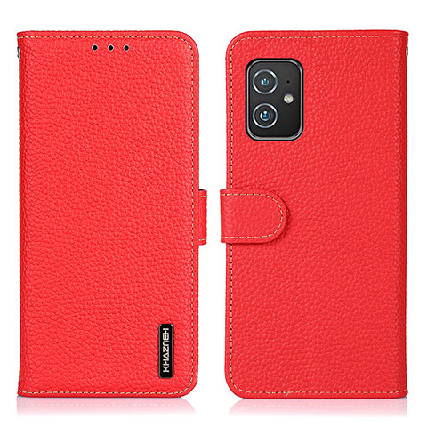 Handytasche Stand Schutzhülle Flip Leder Hülle B01H für Asus ZenFone 8 Mini Rot