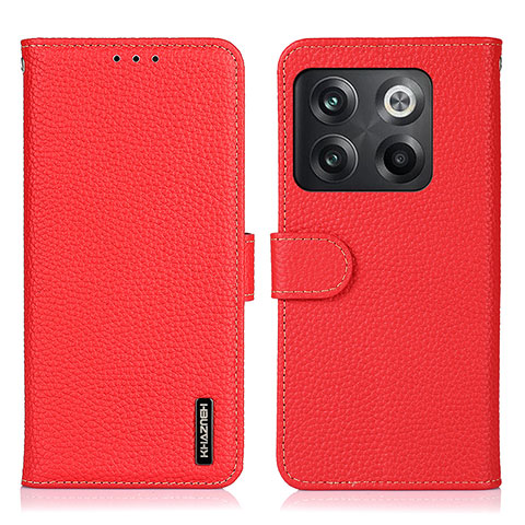 Handytasche Stand Schutzhülle Flip Leder Hülle B01H für OnePlus Ace Pro 5G Rot