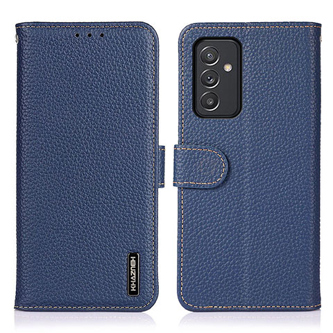 Handytasche Stand Schutzhülle Flip Leder Hülle B01H für Samsung Galaxy A05s Blau