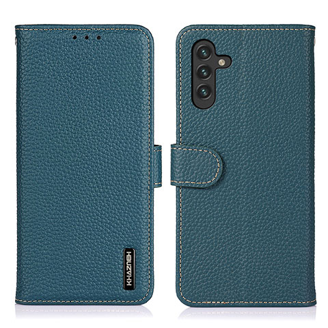 Handytasche Stand Schutzhülle Flip Leder Hülle B01H für Samsung Galaxy A13 5G Grün