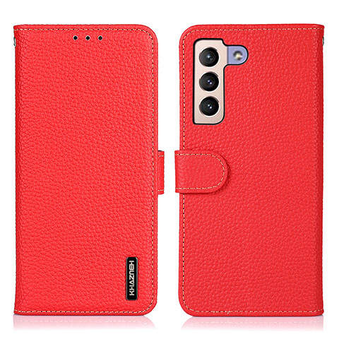 Handytasche Stand Schutzhülle Flip Leder Hülle B01H für Samsung Galaxy S24 Plus 5G Rot