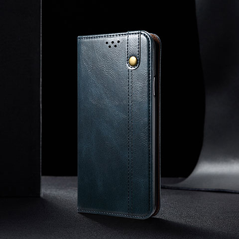 Handytasche Stand Schutzhülle Flip Leder Hülle B01S für Samsung Galaxy A05s Blau