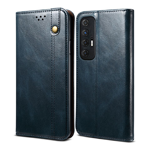 Handytasche Stand Schutzhülle Flip Leder Hülle B01S für Xiaomi Mi 10S 5G Blau