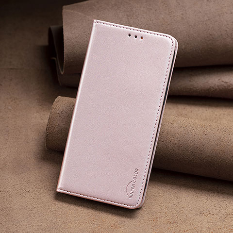 Handytasche Stand Schutzhülle Flip Leder Hülle B02F für Nokia C22 Rosegold