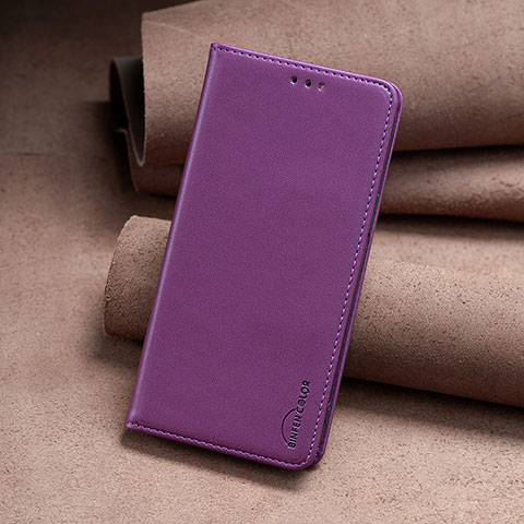 Handytasche Stand Schutzhülle Flip Leder Hülle B02F für Nokia G11 Violett