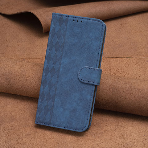 Handytasche Stand Schutzhülle Flip Leder Hülle B03F für Xiaomi Redmi 12 4G Blau