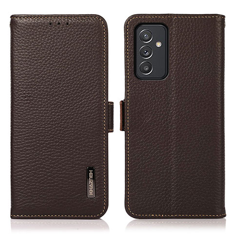 Handytasche Stand Schutzhülle Flip Leder Hülle B03H für Samsung Galaxy A05s Braun