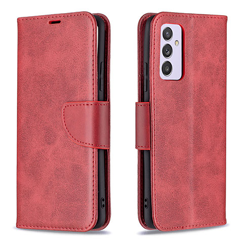 Handytasche Stand Schutzhülle Flip Leder Hülle B04F für Samsung Galaxy A34 5G Rot